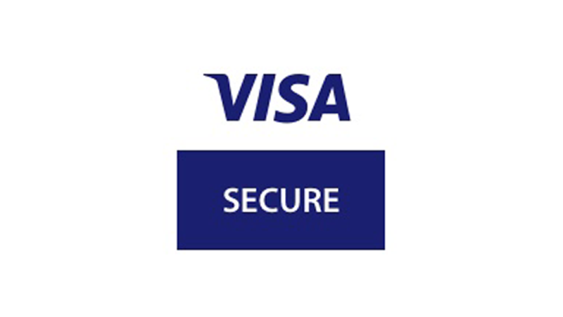 Visa Secure logo. Visa Secure logo.