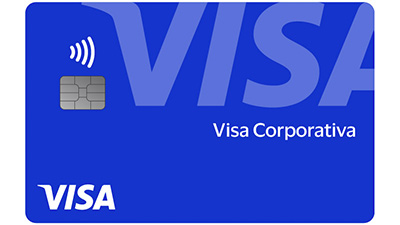 Tarjeta Visa Corporativa contactless