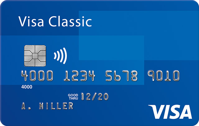 Tarjeta Visa Classic