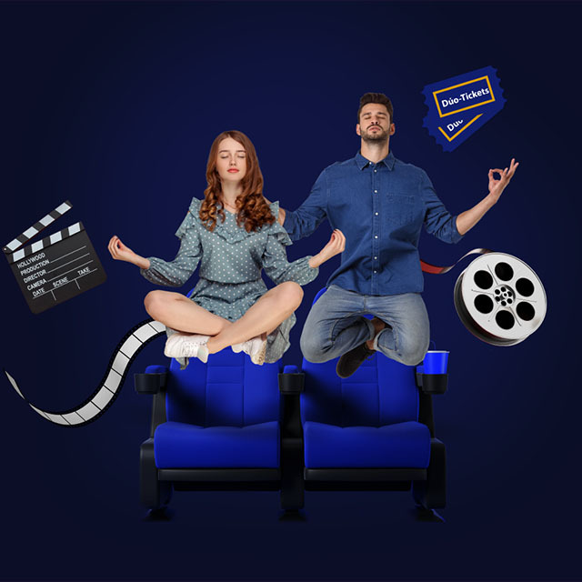 chico y chica en el cine